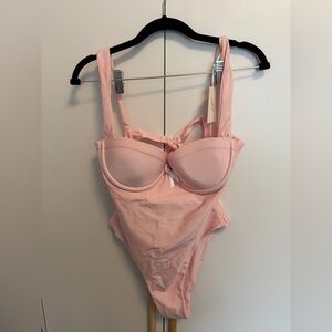 ALT Swim Wedding Edition Women's Pink One Piece Bathing Suit (never worn)